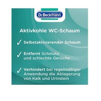Dr. Beckmann Aktivkohle WC-Schaum Zitrus 3 x 100 g