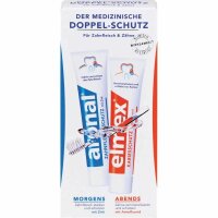 Elmex Aronal Mundhygiene Set Doppelschutz Zahnpasta...
