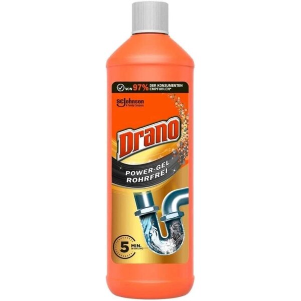 Drano Power Gel flüssiger Rohrreiniger 1000 ml