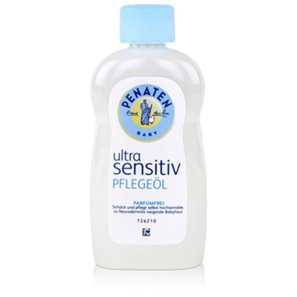 Penaten Baby Ultra Sensitiv Pflegeöl parfümfrei Körperöl empfindliche Haut 200 ml