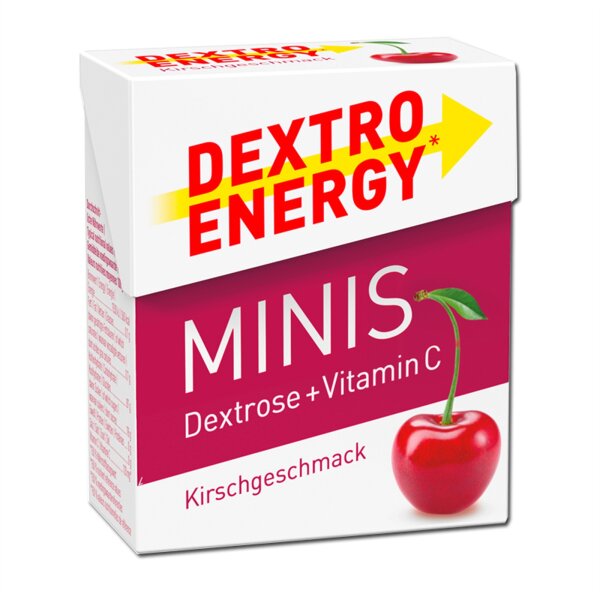 Dextro Energy Minis Kirsche 50 g Traubenzucker Energielieferant