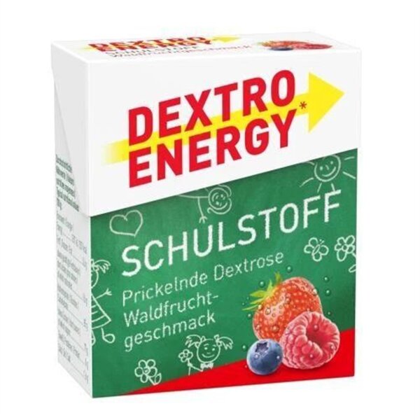 Dextro Energy Schulstoff Waldfrucht 50 g Traubenzucker Energielierant