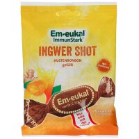 Em eukal Ingwer Shot 75 g bonbons gefüllt fruchtig...