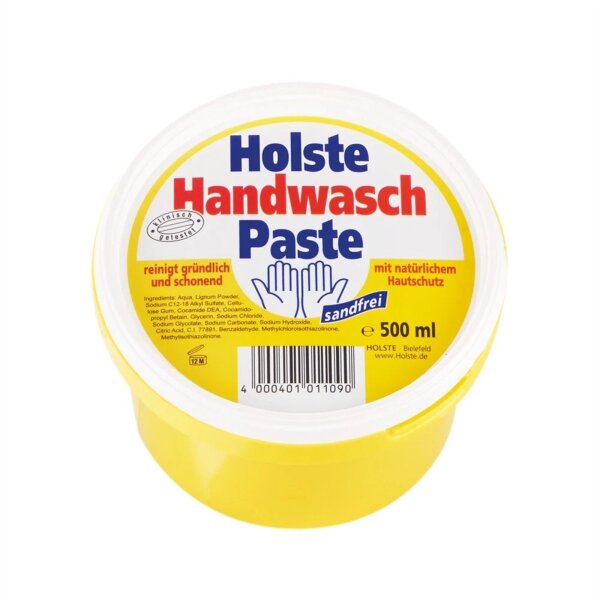 Holste Handwaschpaste sandfrei mit natürlichen Hautschutz 500 ml