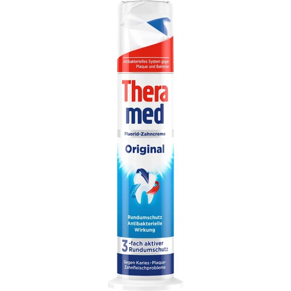 Thera Med Spender Original Fluorid Zahncreme Zahnpasta 100 ml