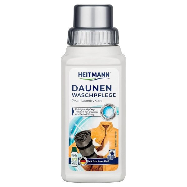 Heitmann Daunen Waschpflege Feinwaschmittel mit Lanolin 250 ml