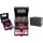 Schminkkoffer Beauty Case black 82 Teile Leder Koffer Zmile Kosmetik