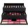 Schminkkoffer Beauty Case black 82 Teile Leder Koffer Zmile Kosmetik