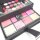 Schminkkoffer Beauty Case black 82 Teile Leder Koffer Zmile Kosmetik