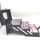 Schminkkoffer Beauty Case black 82 Teile Leder Koffer Zmile Kosmetik