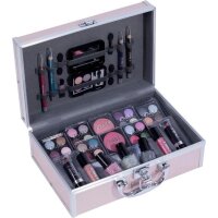 Schminkkoffer Kosmetik Koffer Eye Catcher 42 Teile Set Alu Profi Zmile Cosmetic