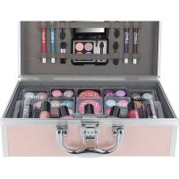 Schminkkoffer Kosmetik Koffer Eye Catcher 42 Teile Set Alu Profi Zmile Cosmetic