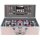 Schminkkoffer Kosmetik Koffer Eye Catcher 42 Teile Set Alu Profi Zmile Cosmetic