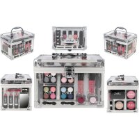 Schminkkoffer Kosmetik-Koffer Acrylic 42 Teile Zmile...