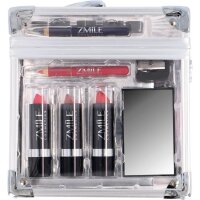Schminkkoffer Kosmetik-Koffer Acrylic 42 Teile Zmile Cosmetics