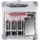 Schminkkoffer Kosmetik-Koffer Acrylic 42 Teile Zmile Cosmetics