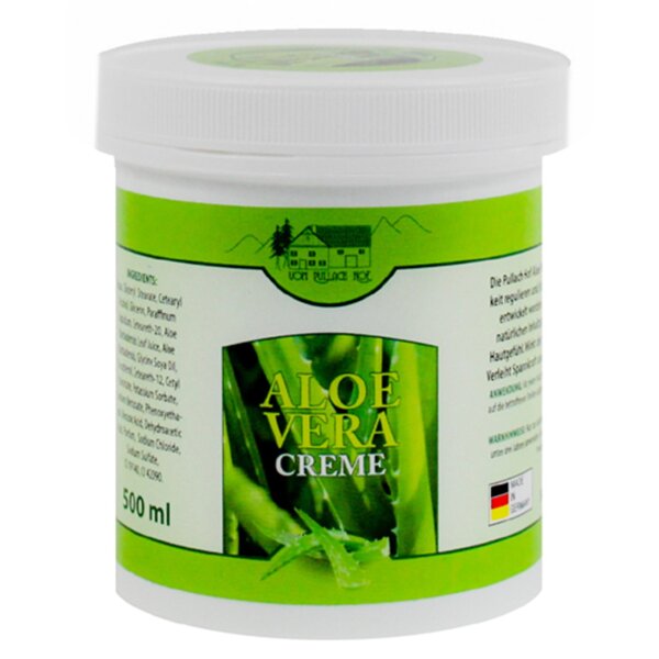Aloe Vera Creme vom Pullach Hof 500 ml