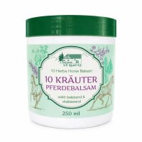10 Kräuter Pferdebalsam vom Pullach Hof 250 ml