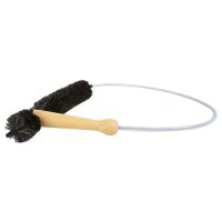 Heizkörperbürste Ziegenhaar 120cm kunststoffummantelt Edelstahl Bürstenkopf Heizkörper