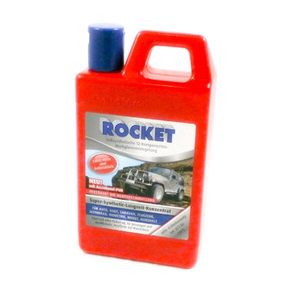Autopolitur für alle Fahrzeuge Hochglanz Rocket Inhalt 600 ml