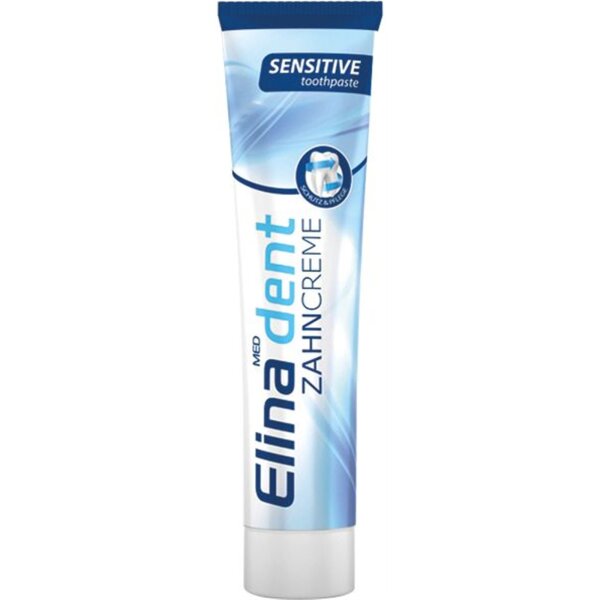 Elina Zahncreme Sensitive Zahnpasta ohne Fluorid 125 ml