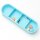 Pillen Tablettenbox 13 x 11 x 4 cm Wocheneinteilung Pillenbox Tablettendose Pillendose Medikamentenbox Tablettendosierer