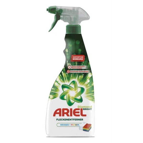 Ariel Fleckenentferner Spray Wäsche Vorwaschspray Flecken 750 ml