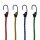 Spanngurte Spanngummi Gummispanner Gepäckgurt Gepäckspanner 75 cm mit Haken 4er Set Farben