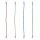 Spanngurte Spanngummi Gummispanner Gepäckgurt Gepäckspanner 75 cm mit Haken 4er Set Farben