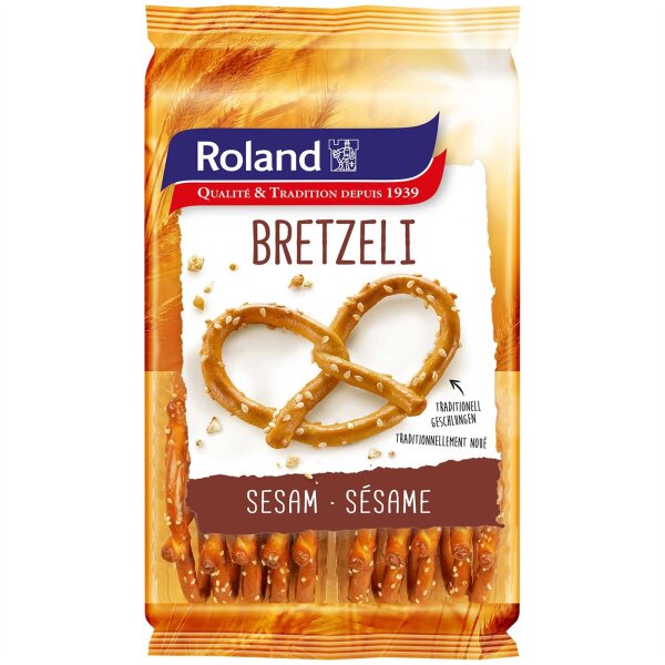 Roland Bretzeli Sesam Brezel Laugenbrezel Salzbrezel 100 g