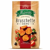 Maretti Bruschette Chips mit Tomate Olive und Oregano...