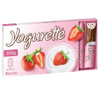 Yogurette Schokolade mit Joghurt Erdbeer Füllung 100 g