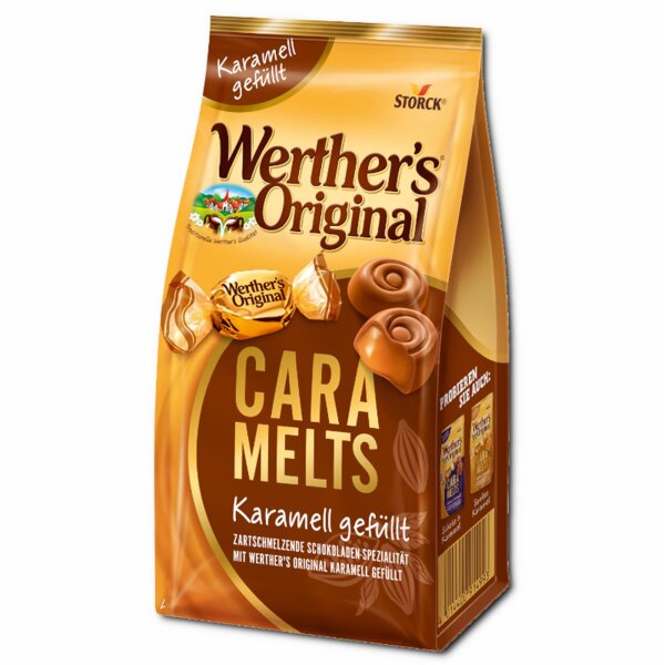 Werthers Original Karamell Schokoladenbonbons mit Füllung 153 g