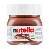 Nutella Mini Ferrero Brotaufstrich Nussnugatcreme Glas 25 g