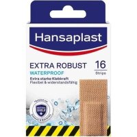Hansaplast Robust Waterproof Pflaster 16 Stück Extra...