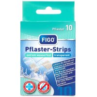 Figo Pflasterstrip 10 Stück Extrem Wasserfest...