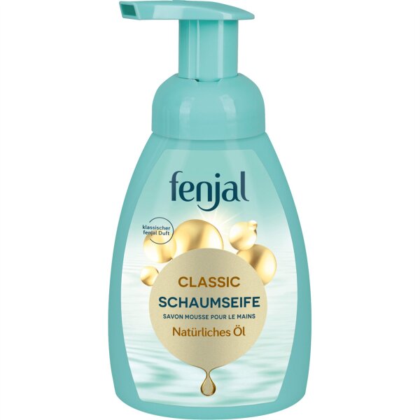 Fenjal Classic Schaumseife 250 ml Natürliches Öl Klassischem Duft