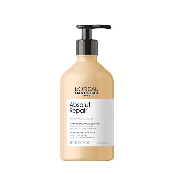 LOreal SE Absolut Repair Gold Haarshampoo für strapaziertes Haar 500 ml