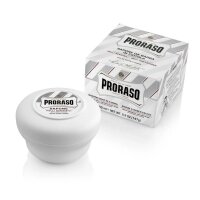 Proraso White Line Rasierseife im weissen Tiegel empfind....