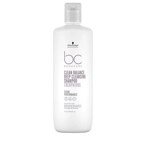 Schwarzkopf Bonacure Clean Balance Deep Clean Shampoo 1000 ml